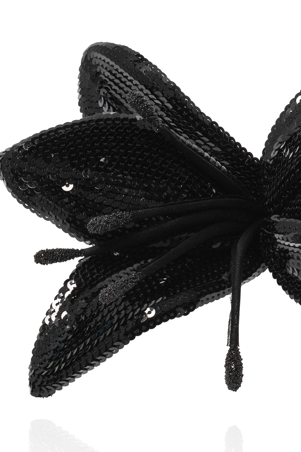 Saint Laurent Flower-shaped brooch