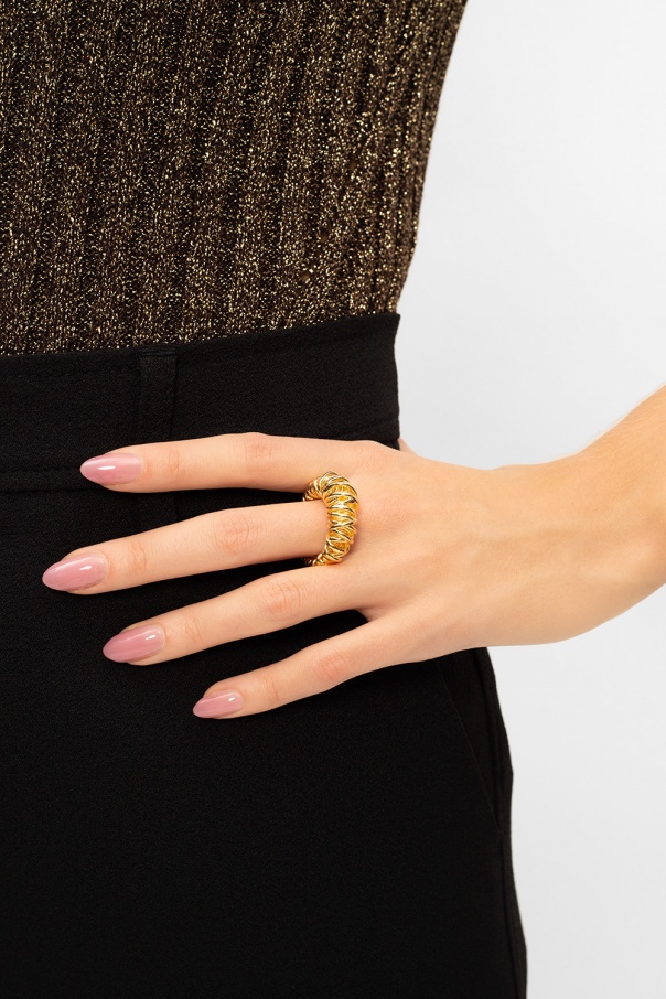 Bottega Veneta Gold-plated ring