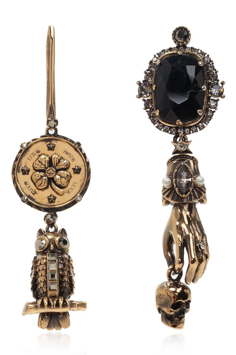 Embellished earrings Alexander McQueen ...