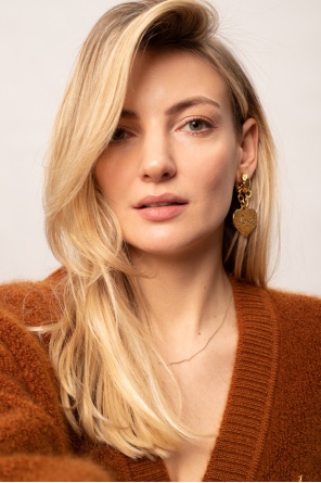 Clip-on earrings with logo od Saint Laurent