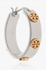Tory Burch SILVER ‘Miller’ hoop earrings