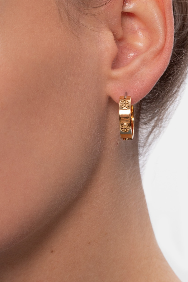 Tory Burch Logo-embossed earrings
