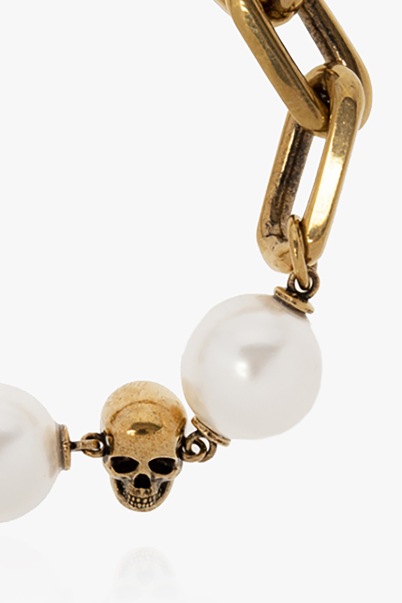 Alexander McQueen Brass bracelet