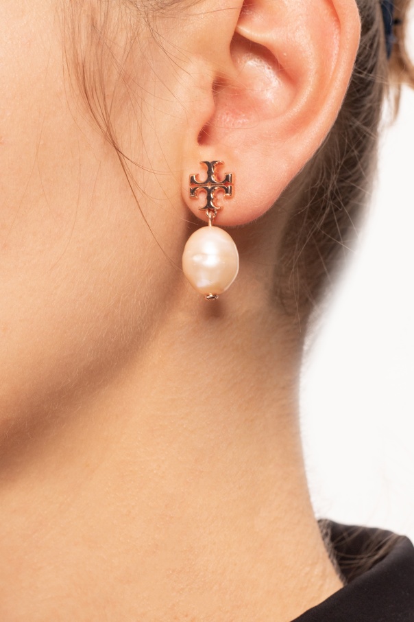 Gold 'Kira Pearl' earrings Tory Burch - Vitkac HK