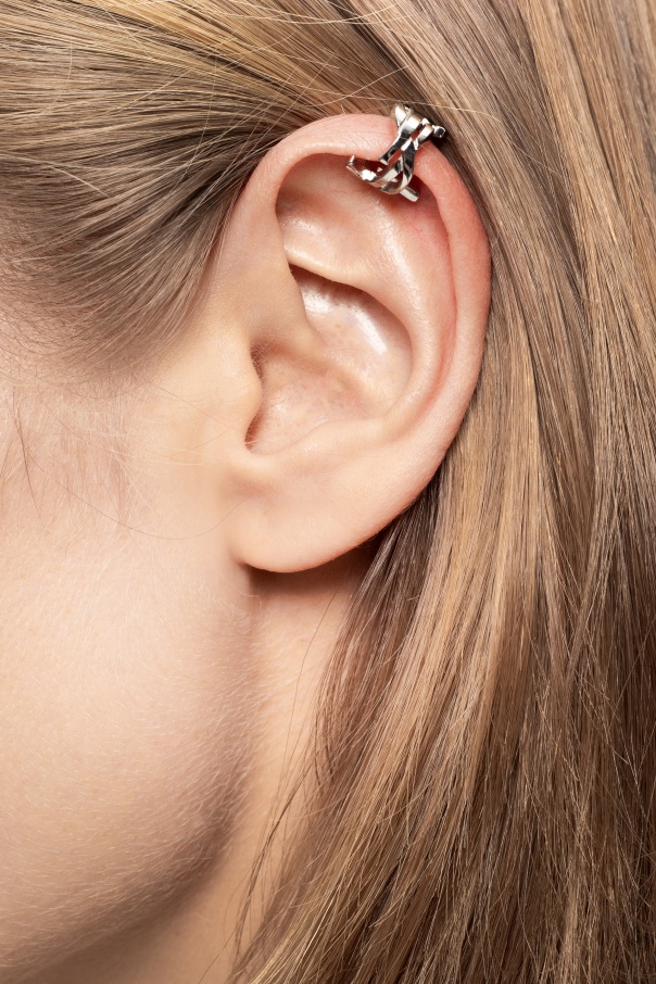 Saint Laurent Ear cuff with logo