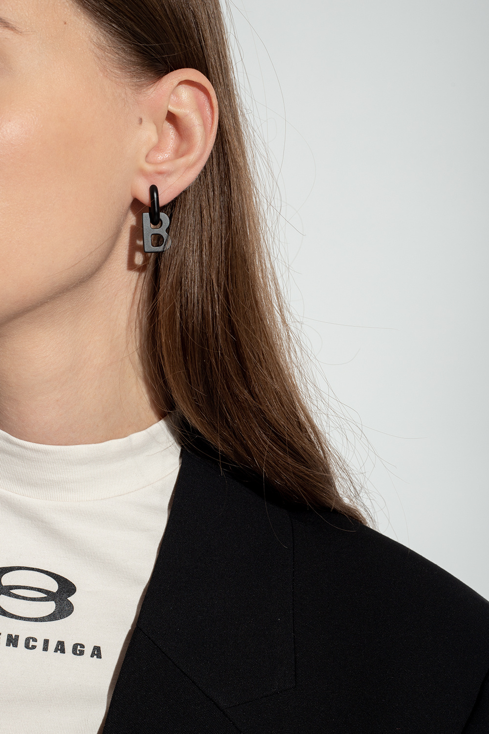 Balenciaga Earrings with logo