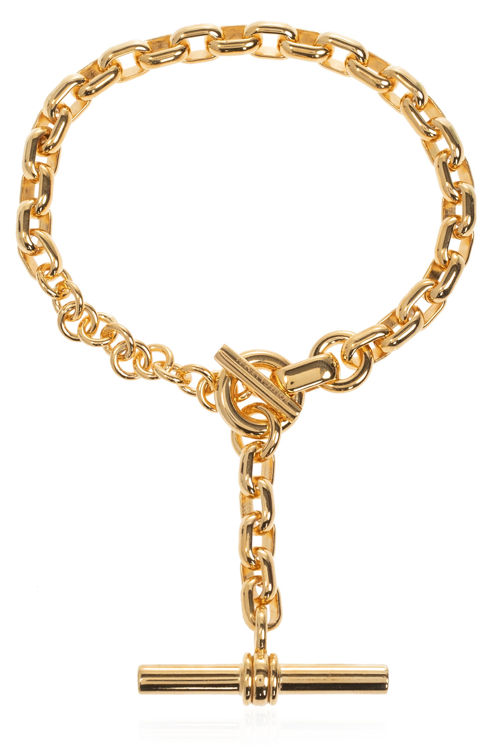 Bottega Veneta Gold & Silver Chain Bracelet