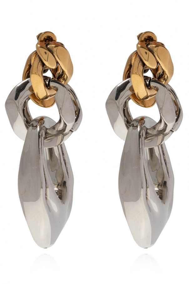 Alexander McQueen Brass earrings