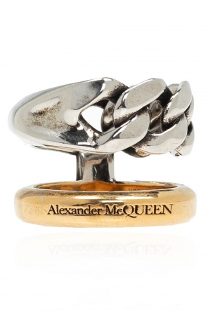 alexander mcqueen baskets surdimensionnees noires et blanches