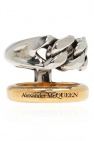 Alexander McQueen Ring with logo