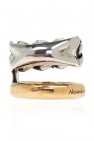 Alexander McQueen Ring with logo