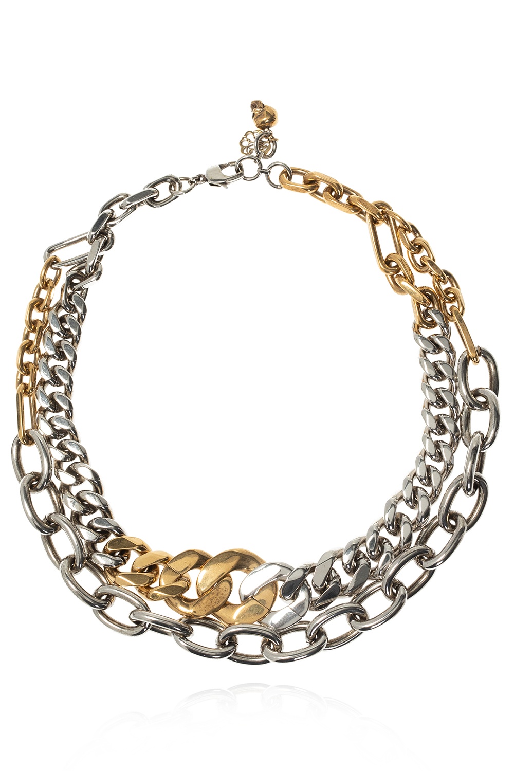 Alexander McQueen Brass necklace