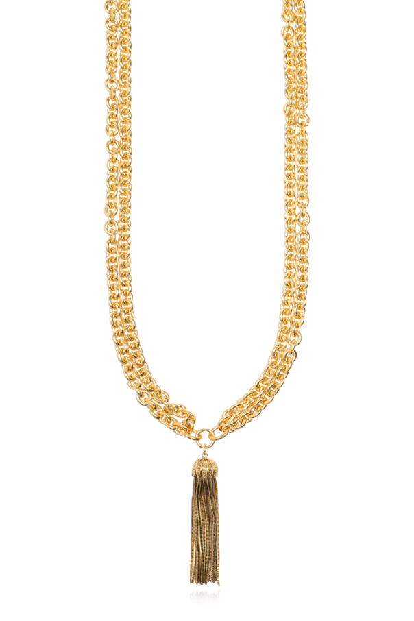 Saint Laurent Necklace with tassel pendant