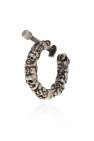 Alexander McQueen Mono clip-on earring