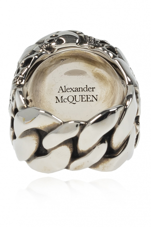 Alexander McQueen Alexander McQueen safety pin hoop earrings