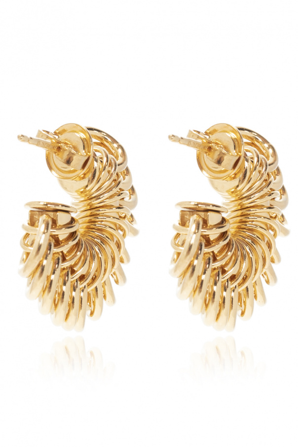 Bottega Veneta bottega veneta 18kt gold vermeil earrings