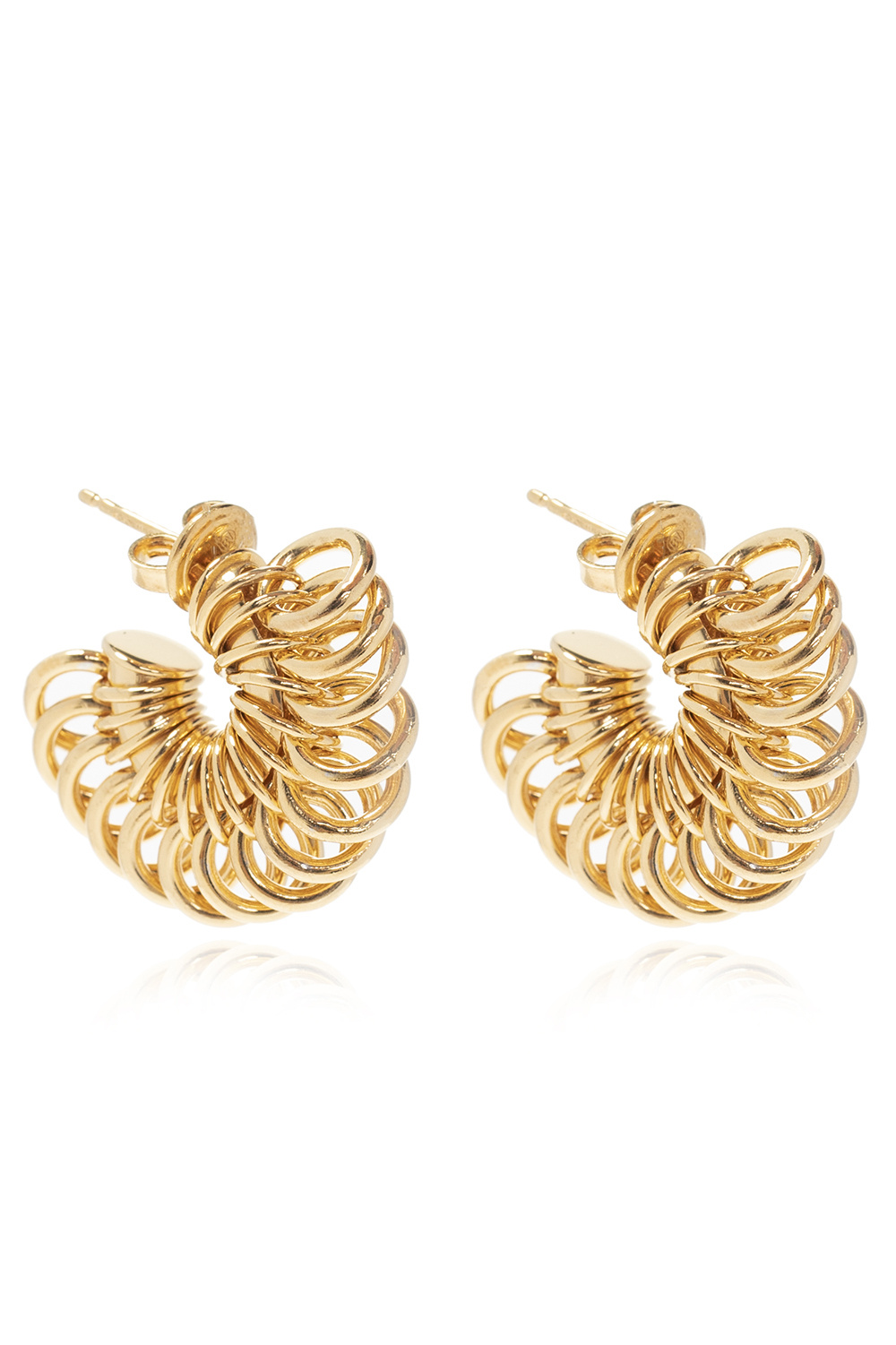 Bottega Veneta bottega veneta 18kt gold vermeil earrings