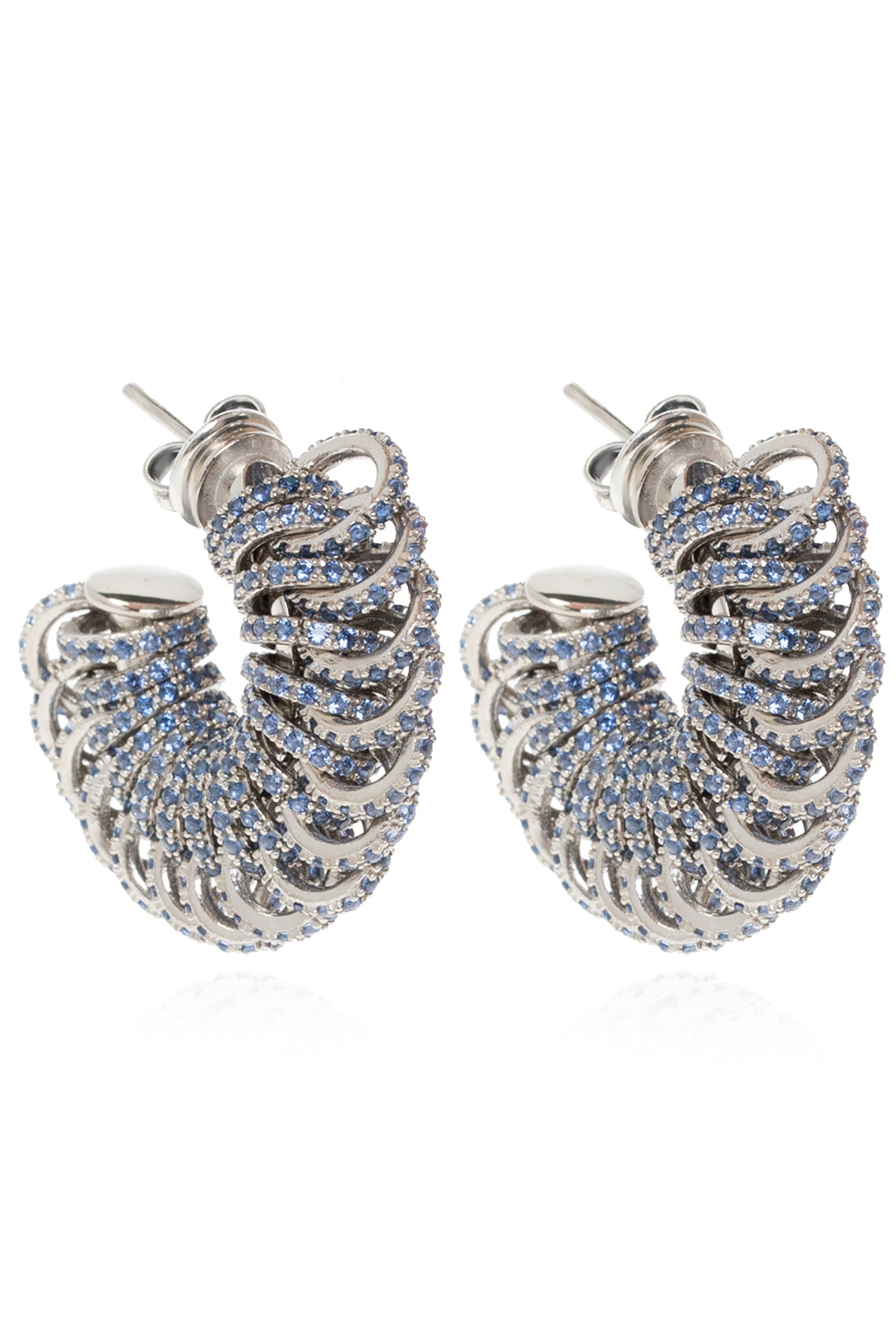 bottega RUBBER Veneta ‘Disc’ earrings