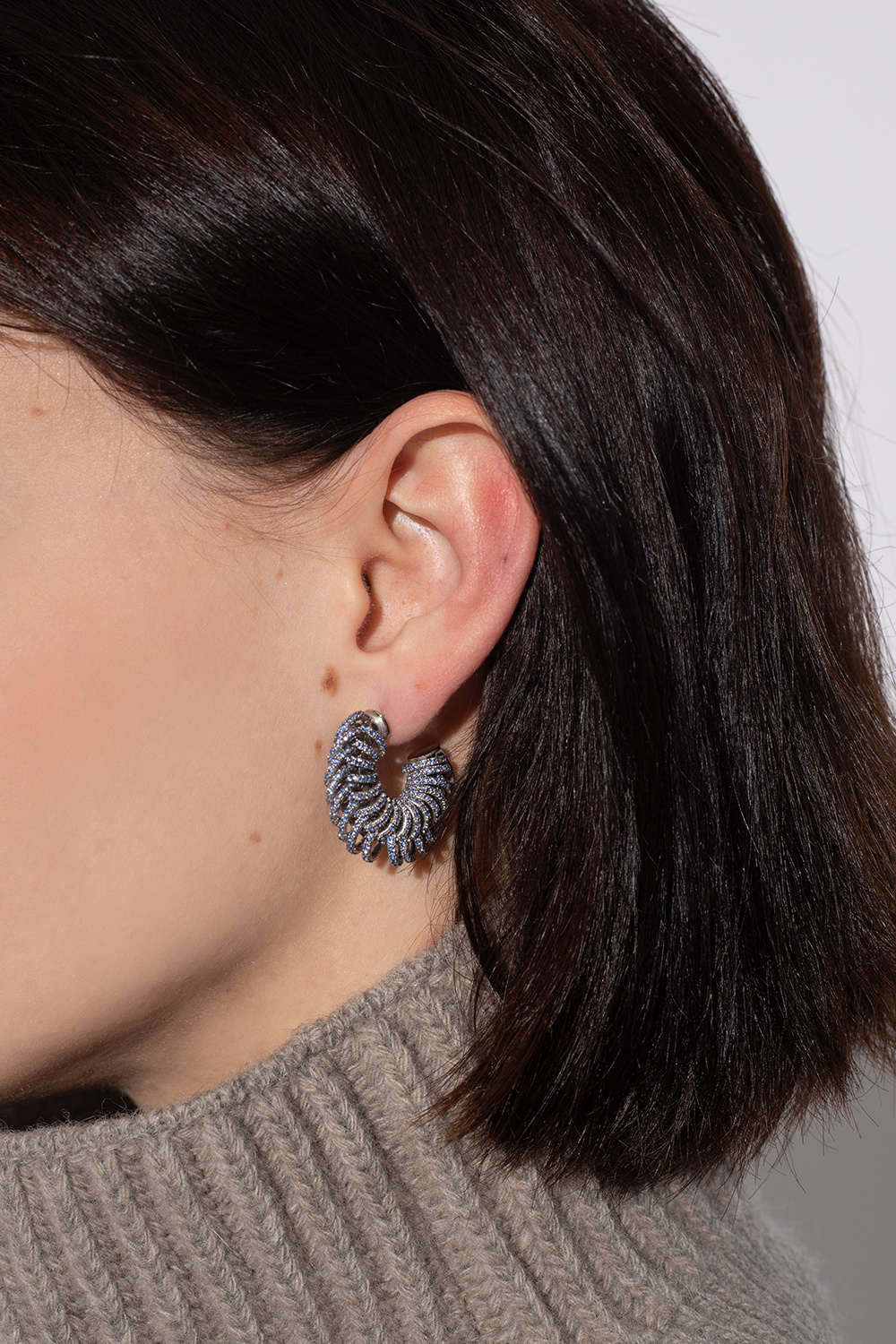 bottega RUBBER Veneta ‘Disc’ earrings