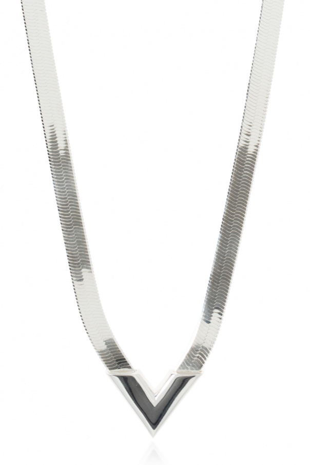 bottega belt Veneta Silver necklace