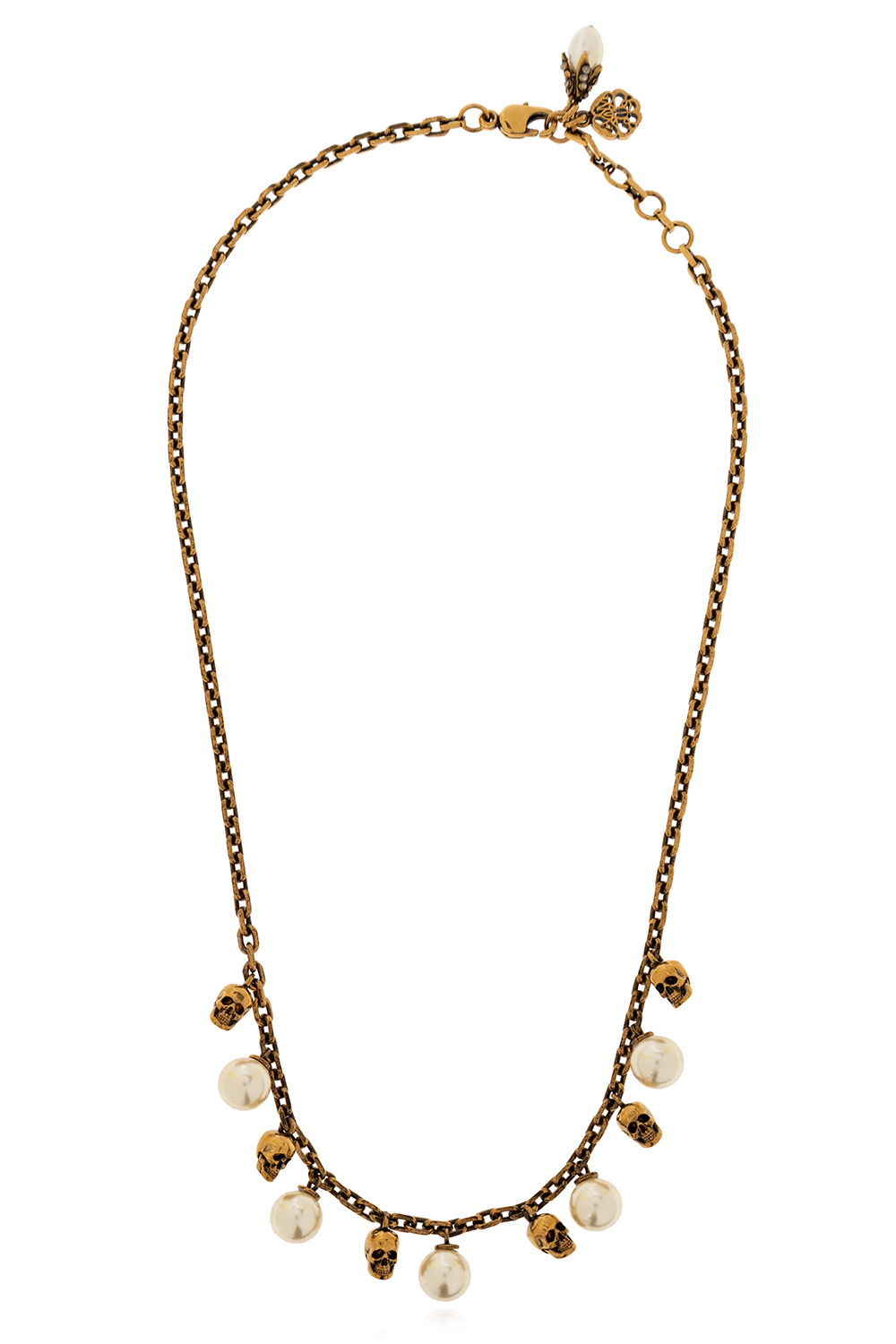 Alexander McQueen Brass necklace