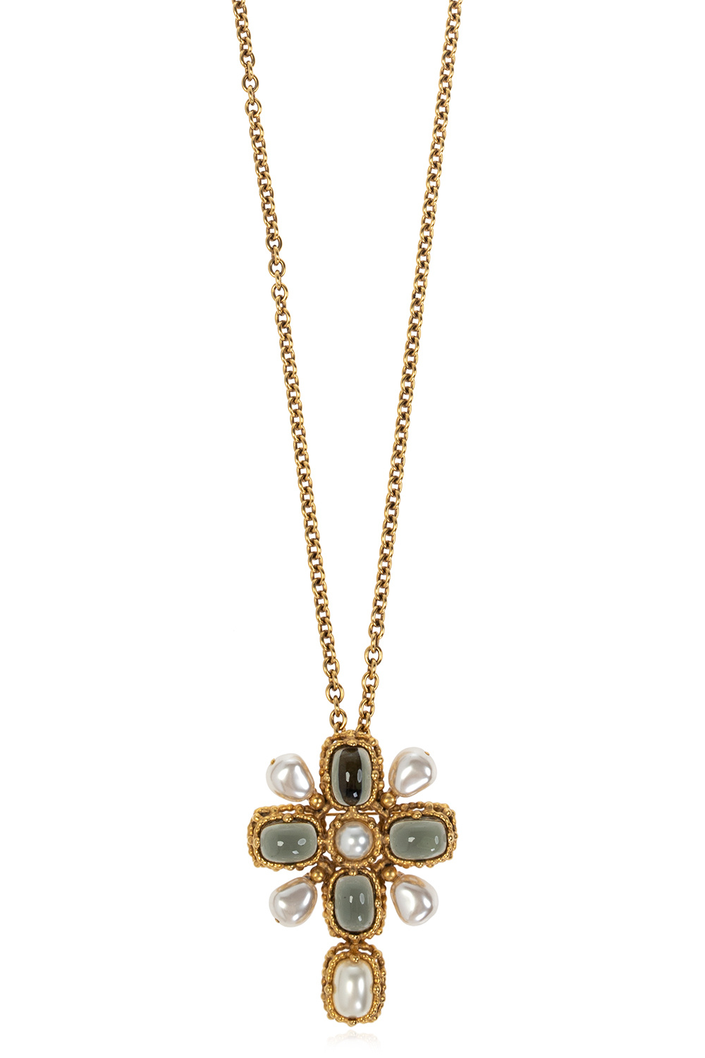 Saint Laurent Brass necklace