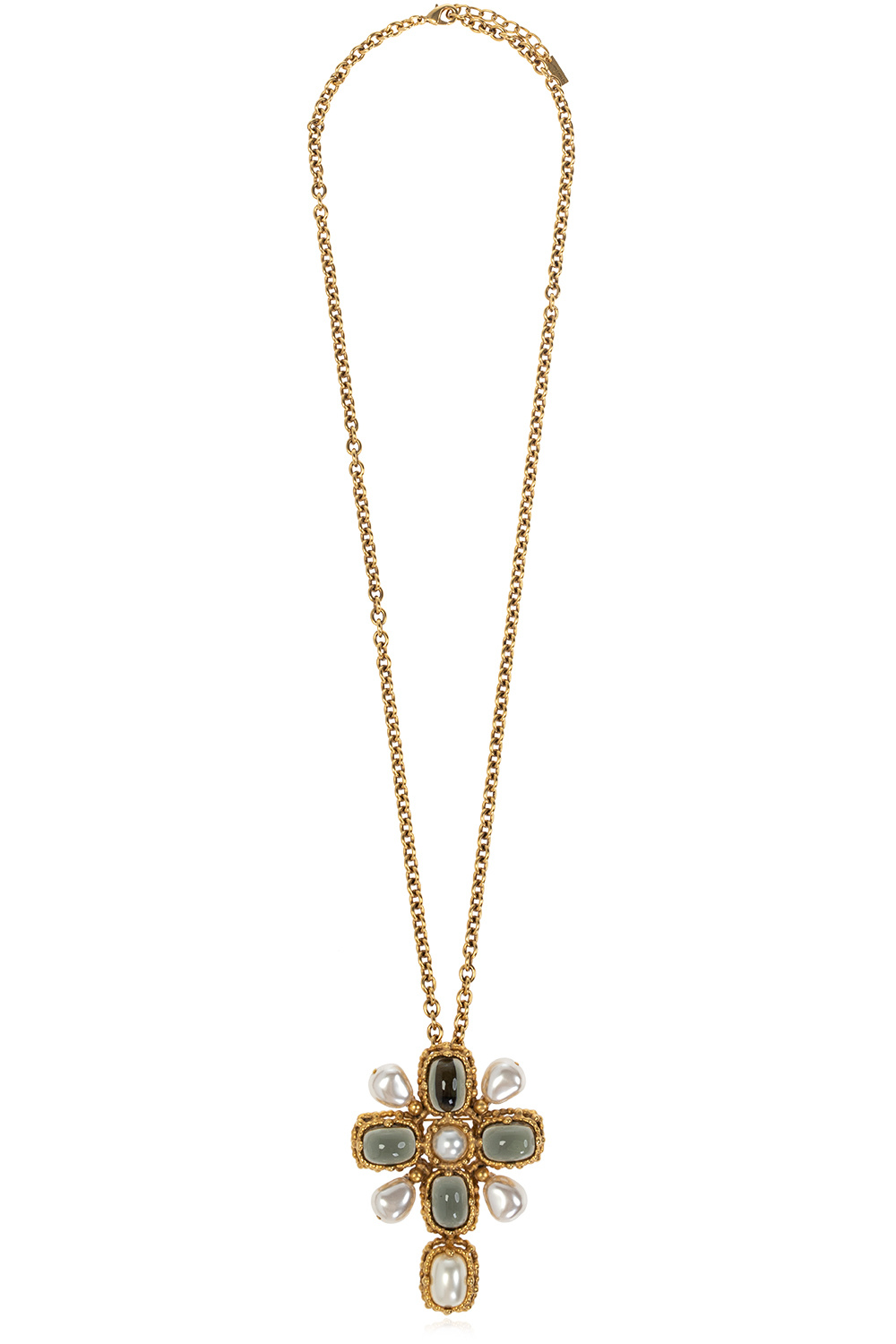 Saint Laurent Brass necklace