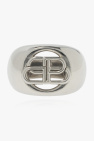 Balenciaga Signet ring with logo