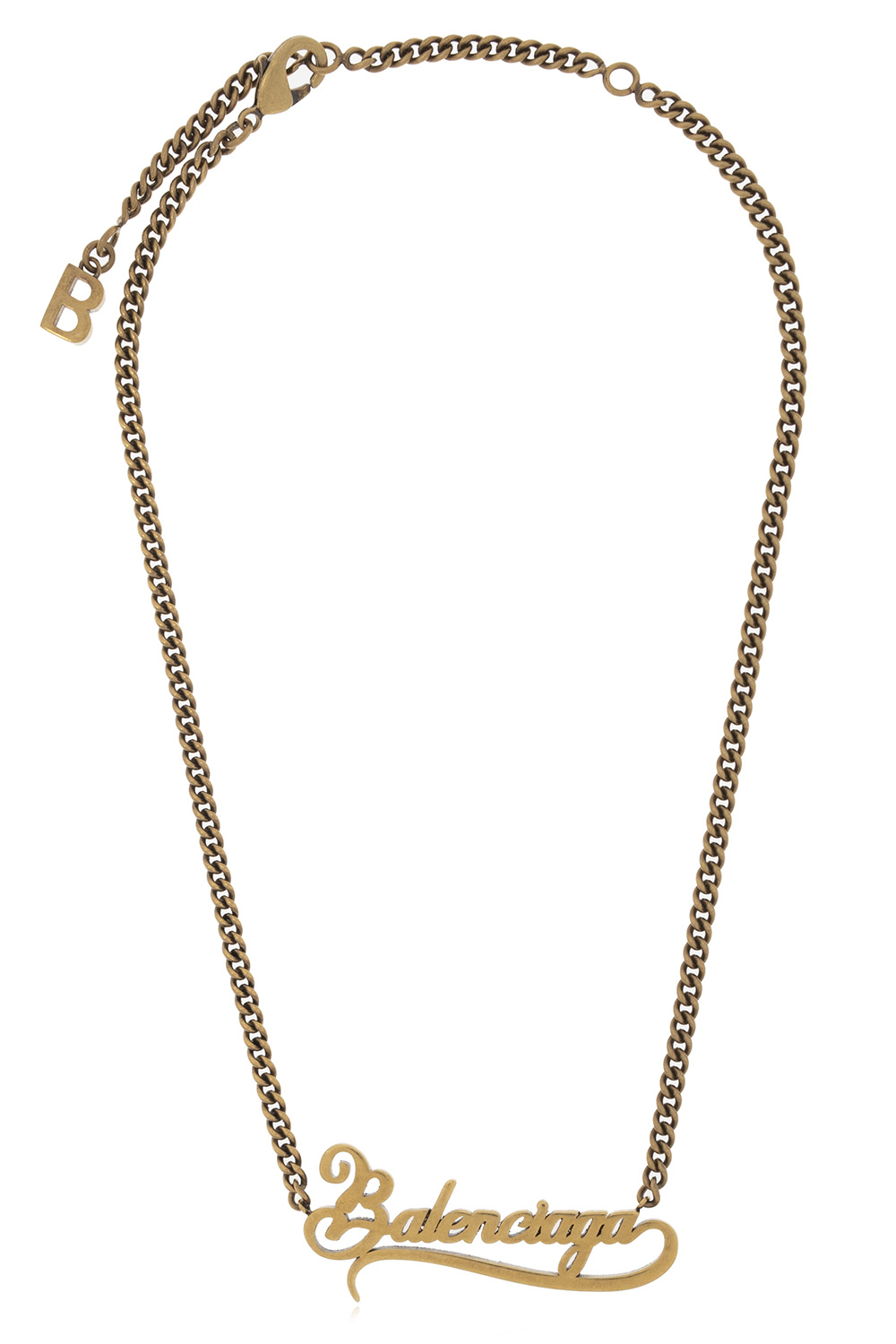 Balenciaga Necklace with logo