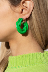Bottega Veneta GREEN Silver earrings