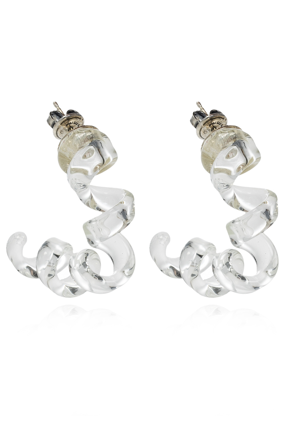 Bottega Veneta Transparent earrings