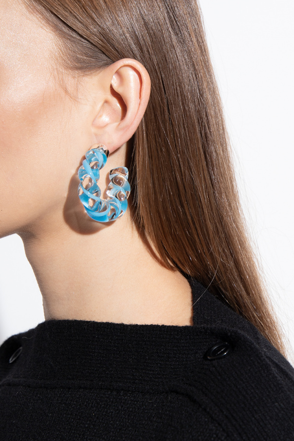 Bottega Veneta Transparent earrings