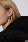 Alexander McQueen Round earrings with logo
