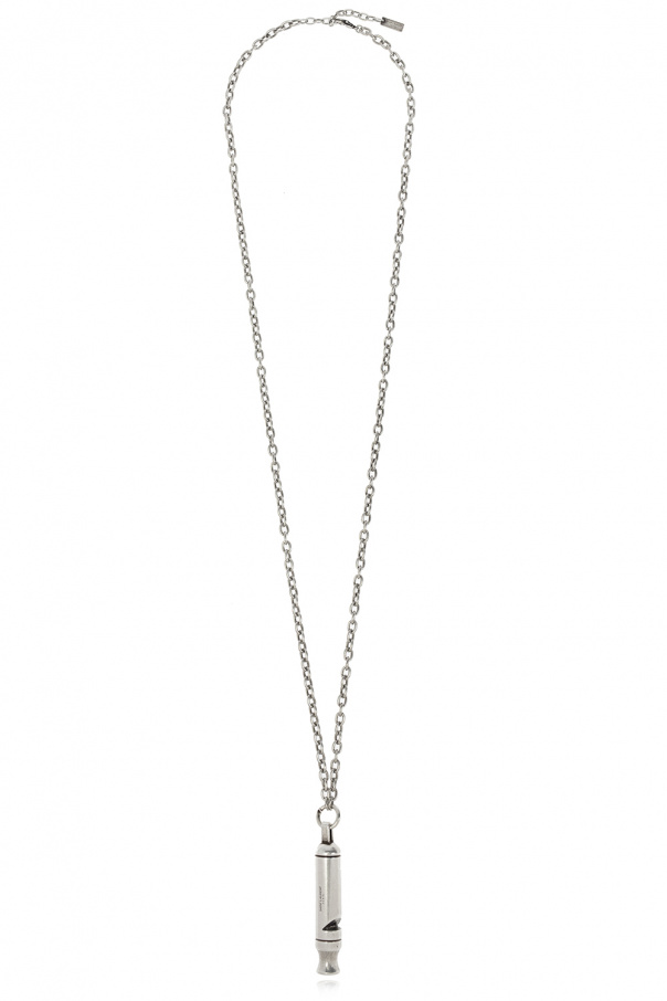 Saint Laurent Whistle necklace