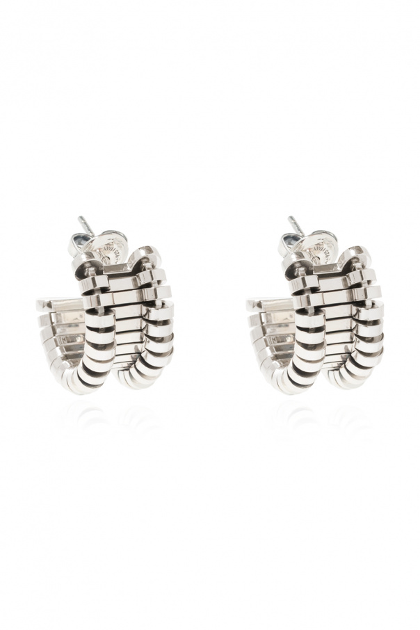 bottega jacket Veneta Silver earrings