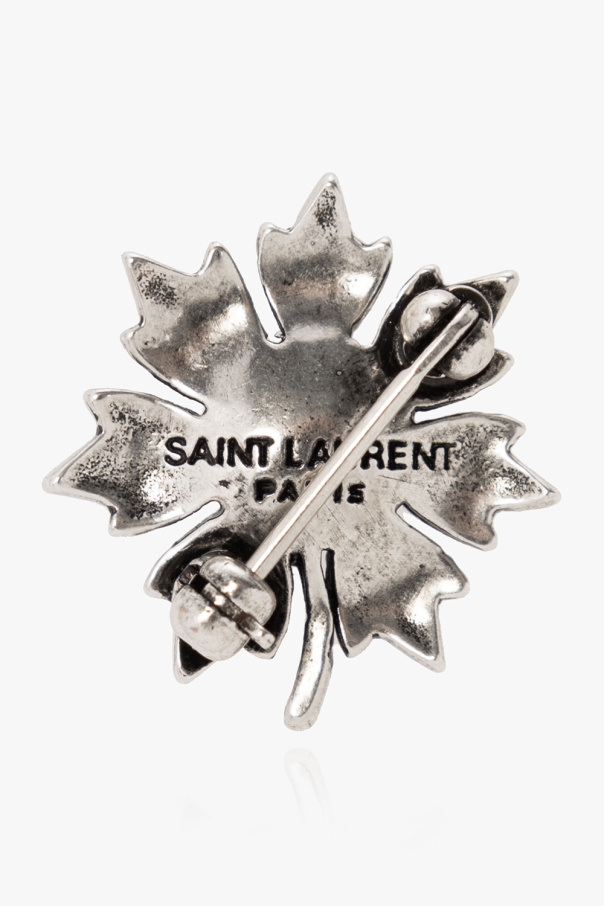 Saint Laurent Brass brooch