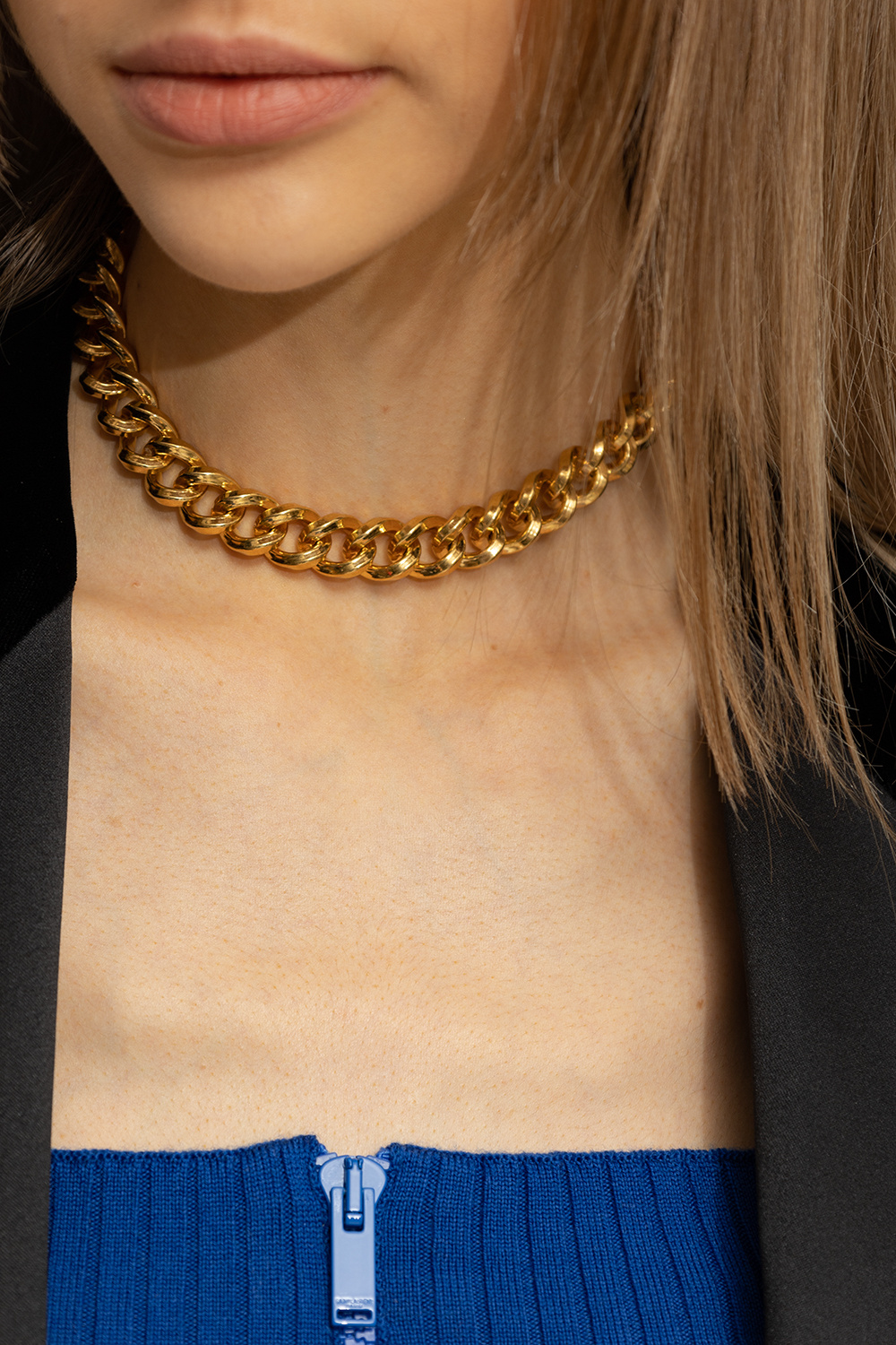 Saint Laurent Brass necklace