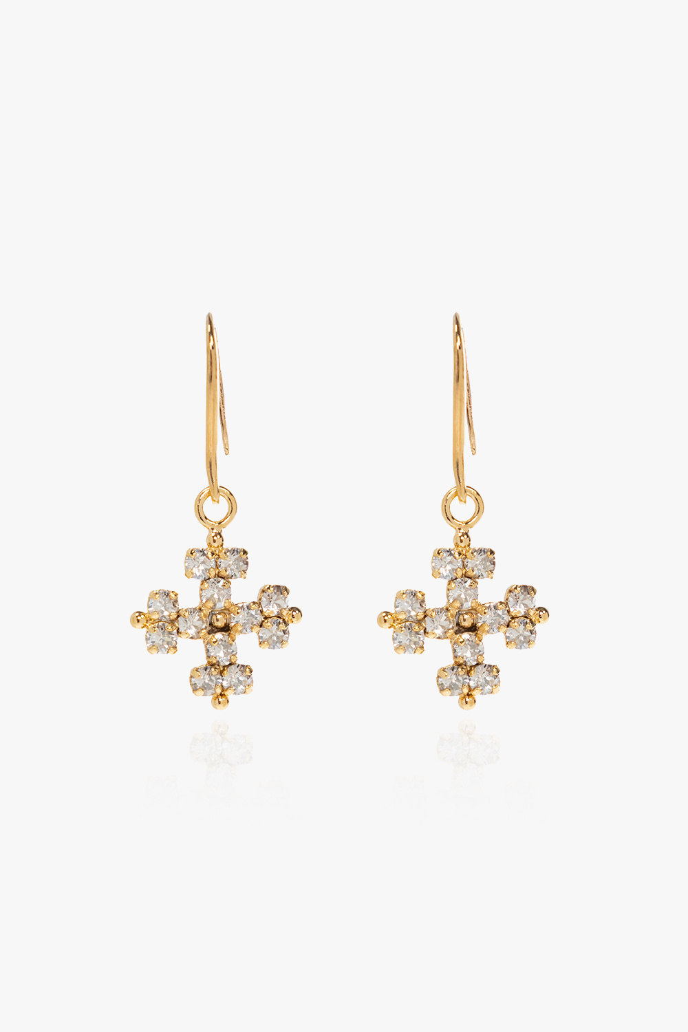 Saint Laurent Crystal-encrusted earrings