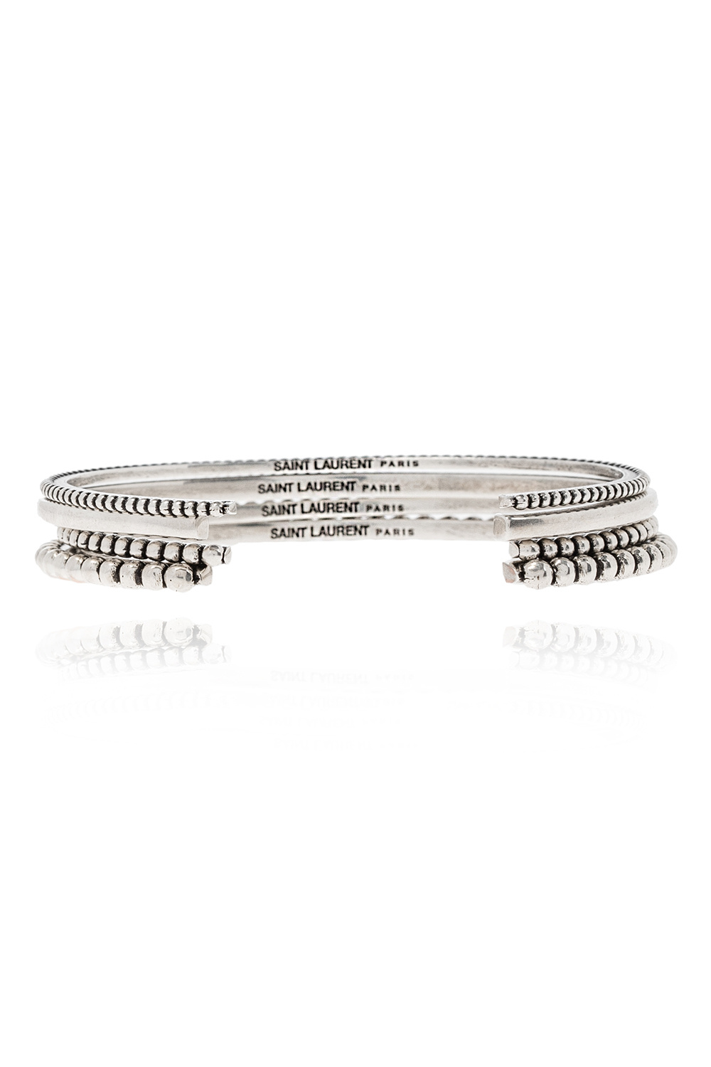 Saint Laurent Set of four bracelets