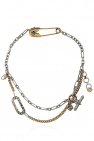 Alexander McQueen SILVER Brass bracelet with charms