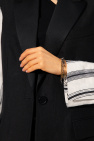 Alexander McQueen SILVER Brass bracelet with charms