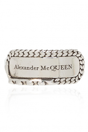Alexander McQueen Kids lace-up platform-sole sneakers