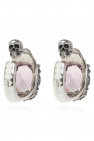 Alexander McQueen Earrings with gemstones