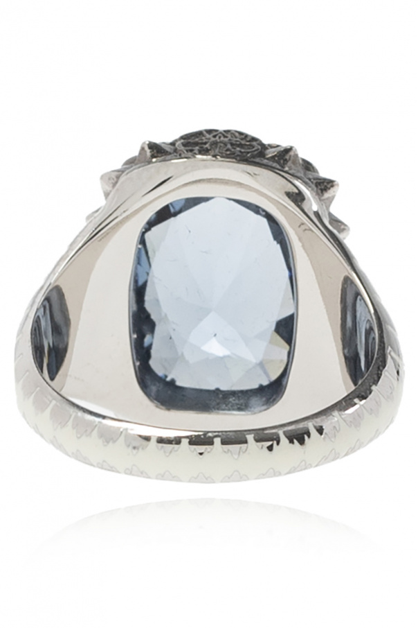 Alexander McQueen Ring with stone