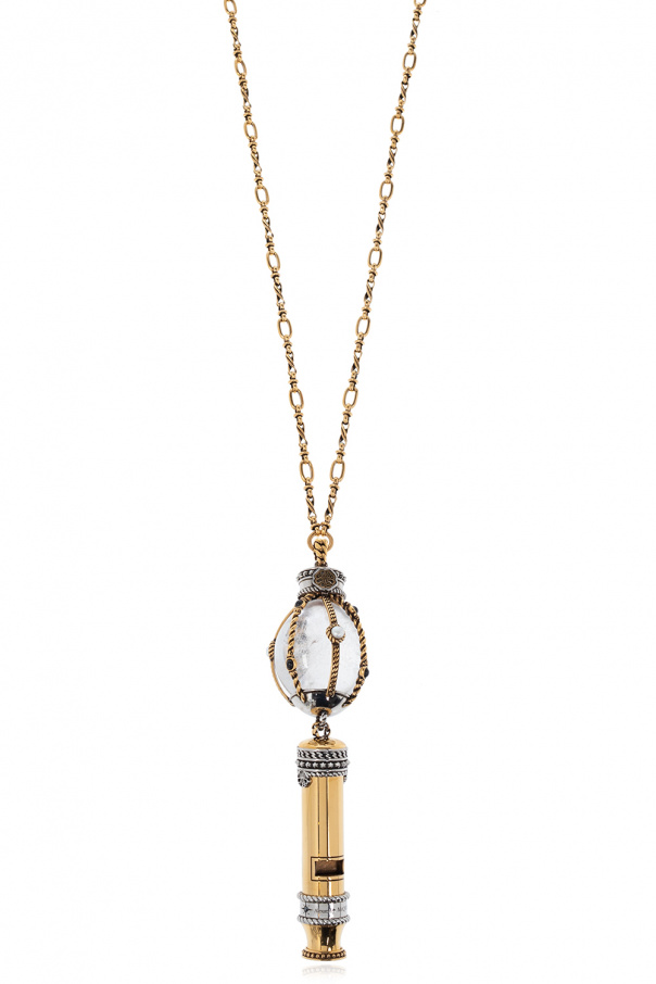 Alexander McQueen Necklace with whistle