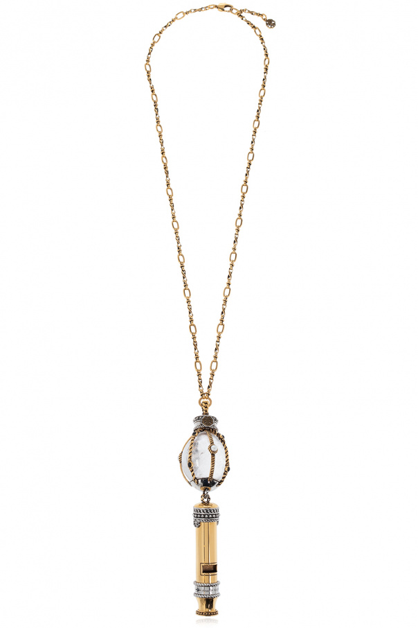 Alexander McQueen Necklace with whistle