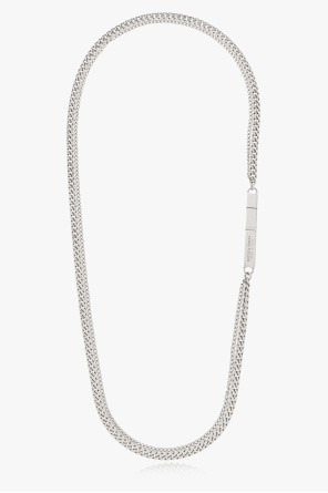 bottega Small Veneta Silver necklace