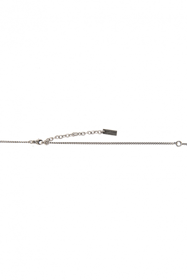 Saint Laurent Brass necklace with charms