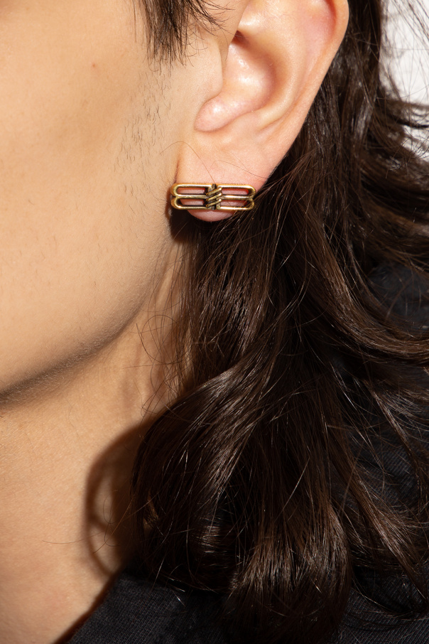 Balenciaga ‘BB Icon’ earrings