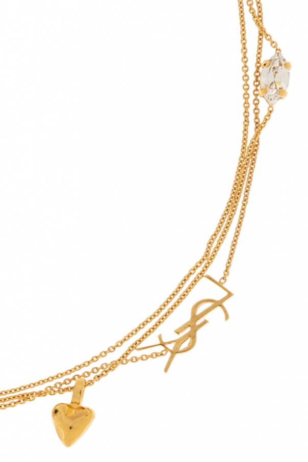 Saint Laurent Brass necklace